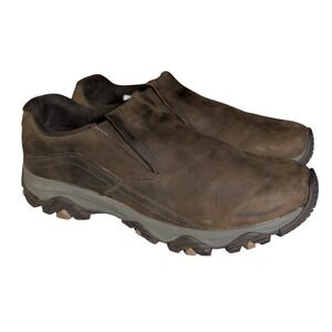 Merrell Men's Moab Adventure 3 Moc Shoes Mens Size 12 Slip On Leather Gorpcore